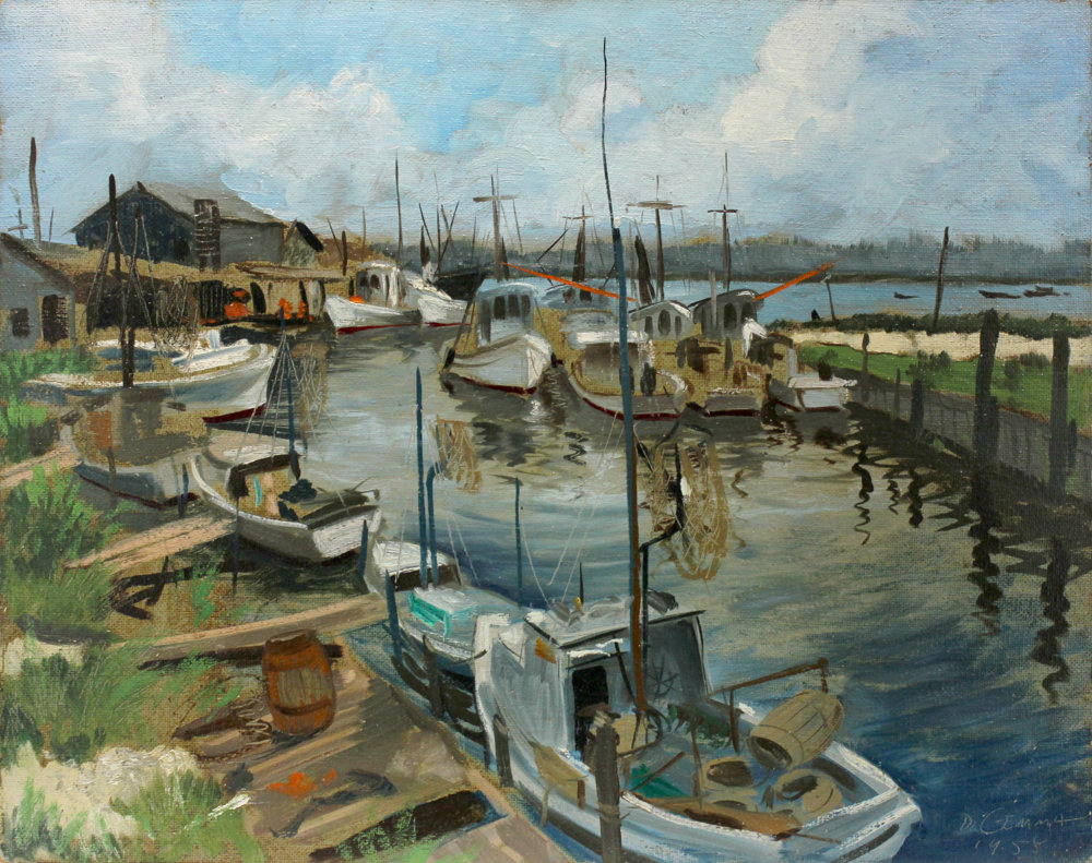 Harbor Shrimp Boats, Bellhaven, North Carolina